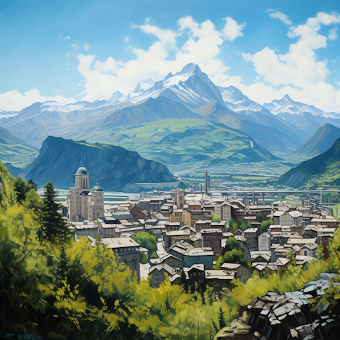 Sion wie von Midjourney KI erdacht
